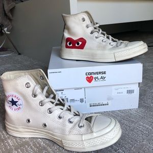 LIKE NEW CDG X CONVERSE